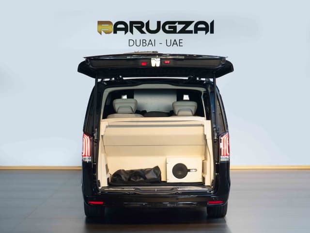 Barugzai Prado VIP Rear Seats Setup