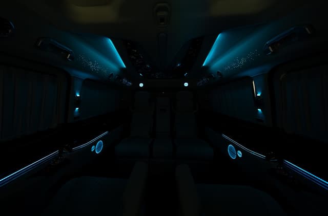 Barugzai Prado VIP Rear Seats Setup