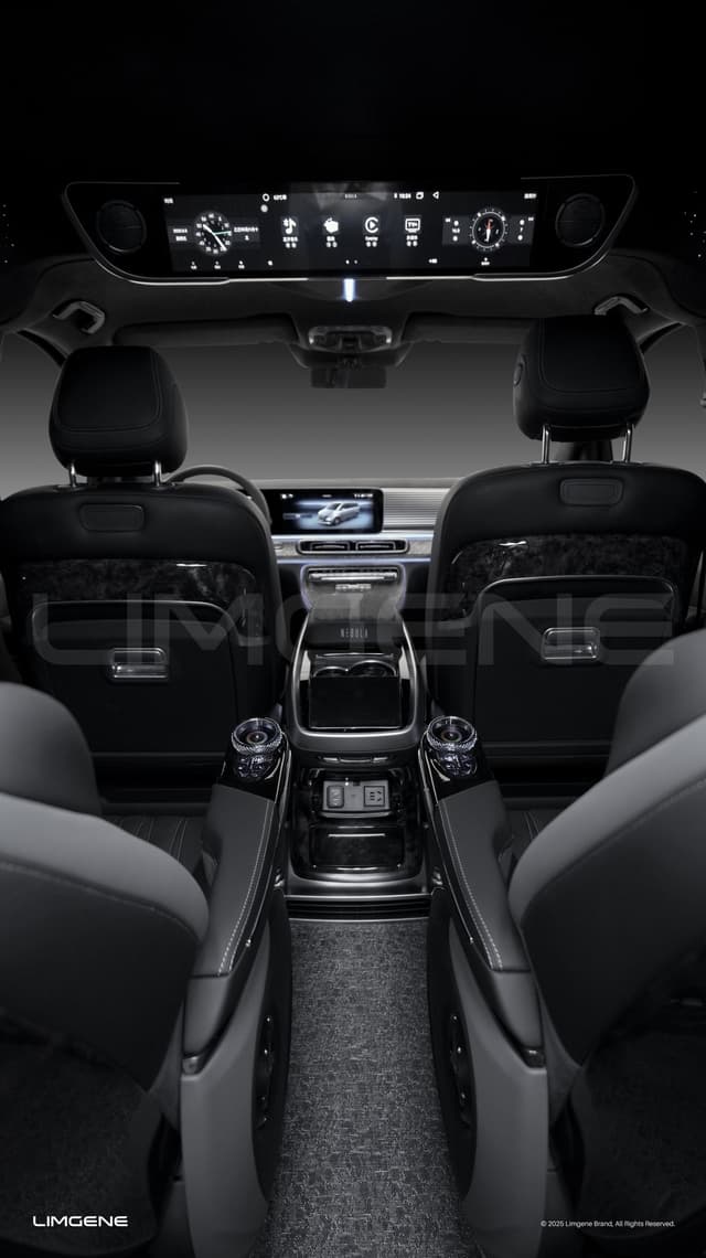 Barugzai Prado VIP Rear Seats Setup