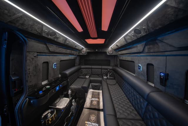 Barugzai Prado VIP Rear Seats Setup