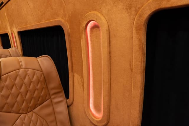 Barugzai Prado VIP Rear Seats Setup