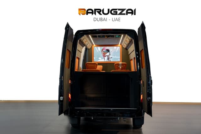 Barugzai Prado VIP Rear Seats Setup