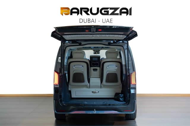 Barugzai Prado VIP Rear Seats Setup