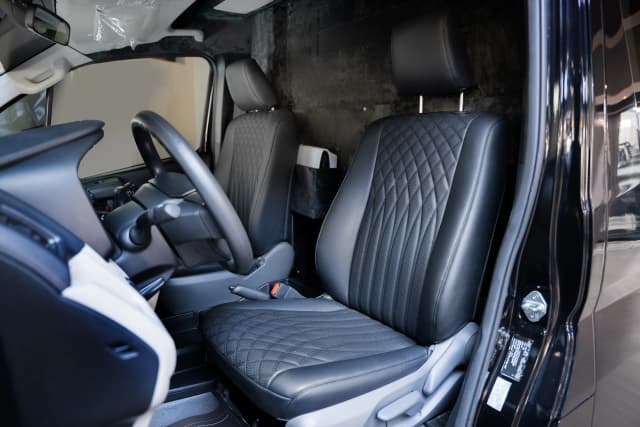 Barugzai Prado VIP Rear Seats Setup