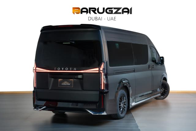 Barugzai Prado VIP Rear Seats Setup