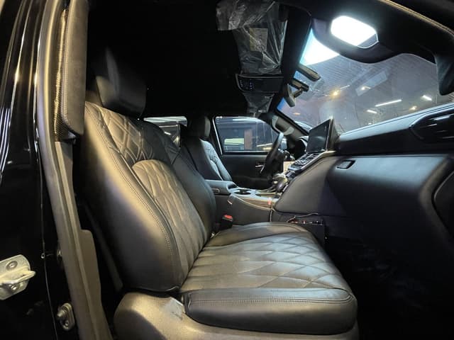 Barugzai Prado VIP Rear Seats Setup