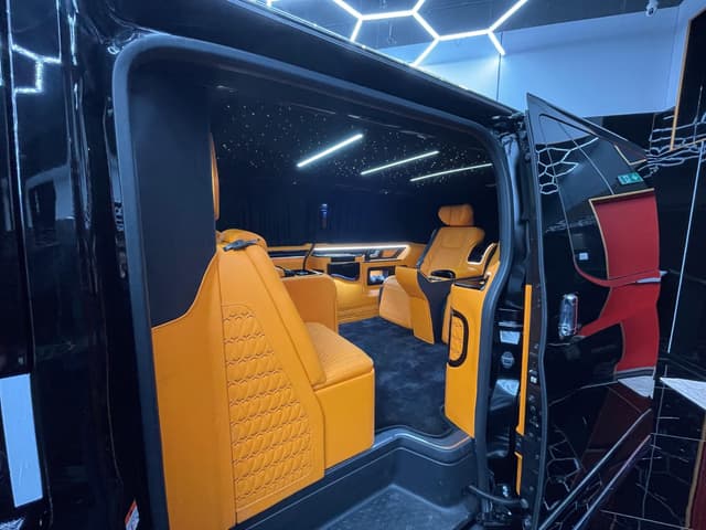 Barugzai Prado VIP Rear Seats Setup